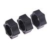 10Pcs Car Mobile Phone Gravity Bracket Accessories Plastic Hex Nuts For Ball Head Car Air Outlet Fixing Clip Hexagonal Nut