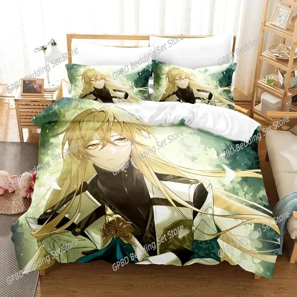 3D Print Anime Game Honkai Star Rail Bedding Set Single Twin Double Queen King Cal King Size Bed Linen Set