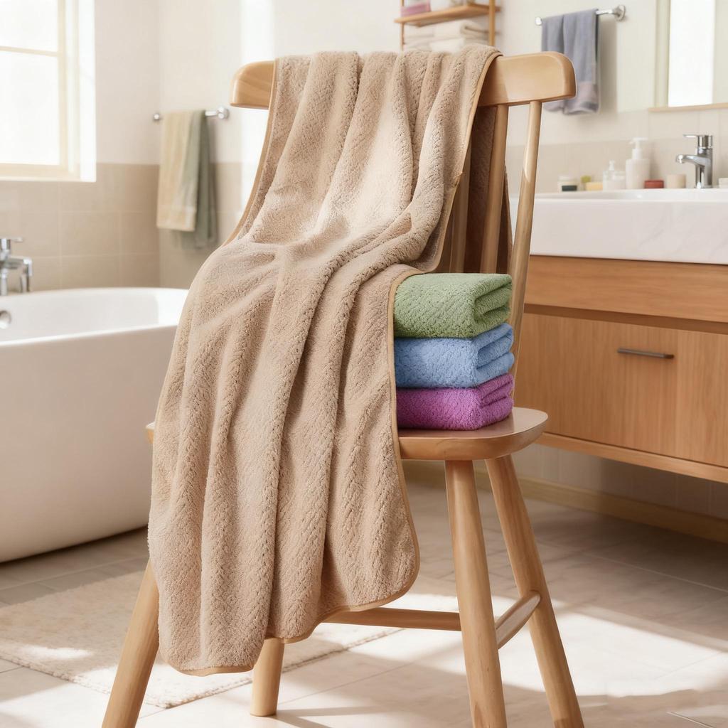 1pc Premium Microfiber Pineapple Grid Towels - Soft & Highly Absorbent, Quick Drying, Ideal for Bathroom, Hotel, Spa & Hand Use