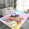 Schöne Kriegerin Sailor Moon 3D Teppich, Geeignet für Wohnzimmer, Schlafzimmer und andere Heimdekoration, Rutschfeste Fußmatte und Geschenkwahl.
