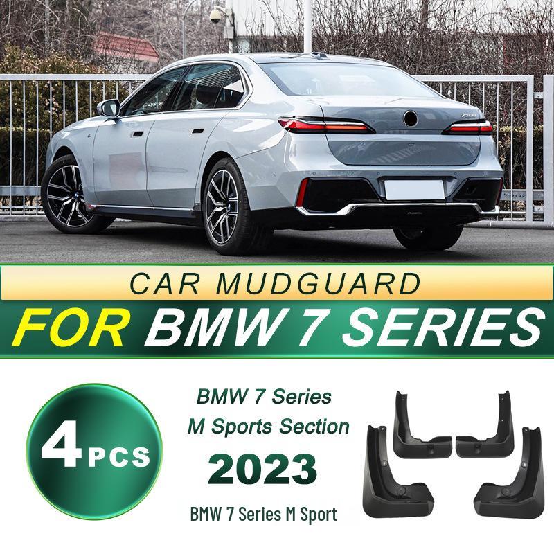 2023 BMW 7 Series M Edition Soft Rubber Mudflaps Accessories