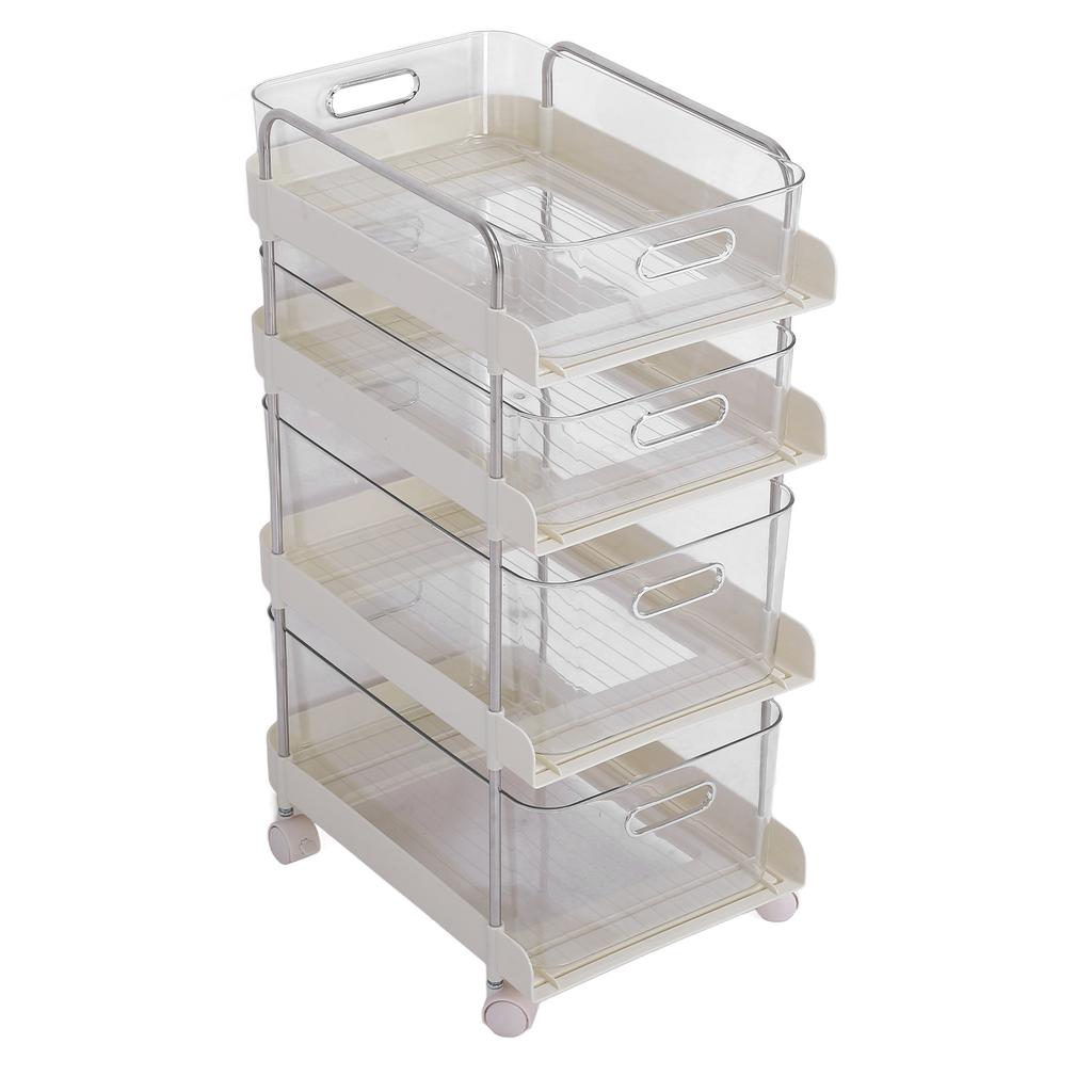 Storage Shelving Unit Organizer Multifunctional Cosmetics Snacks Display Storage Rack for Kitchen