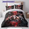 Stranger-thing Pattern Bedding Quilt Set Quilt Cover Pillowcase Home Decoration Gift (1 * Duvet Cover + 2 * Pillowcase, Without Core)