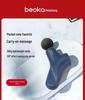 8beoka F2 Mini Fascia Gun: Electric Deep Muscle Relaxation Massager for Neck and Muscles
