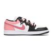 Jordan Air Jordan 1 Slip Resistant Coverage Low top Vintage Basketball Shoes Women's Black Pink DC0774-101(Team-SBOX)-Random packaging bags