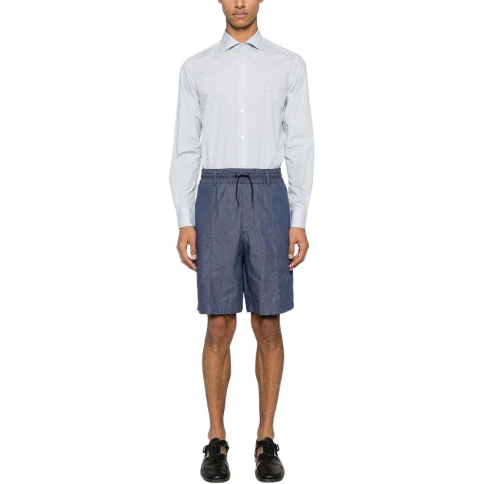 Emporio Armani SS24 Casual Shorts Men's Blue 3D1PH7-1DAAZ-0941