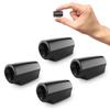 Elook Deer Warning Whistles Device for Upgraded Mini Size with Acrylic Cars, Double-Sided Tape, 4-Pack (Patented)