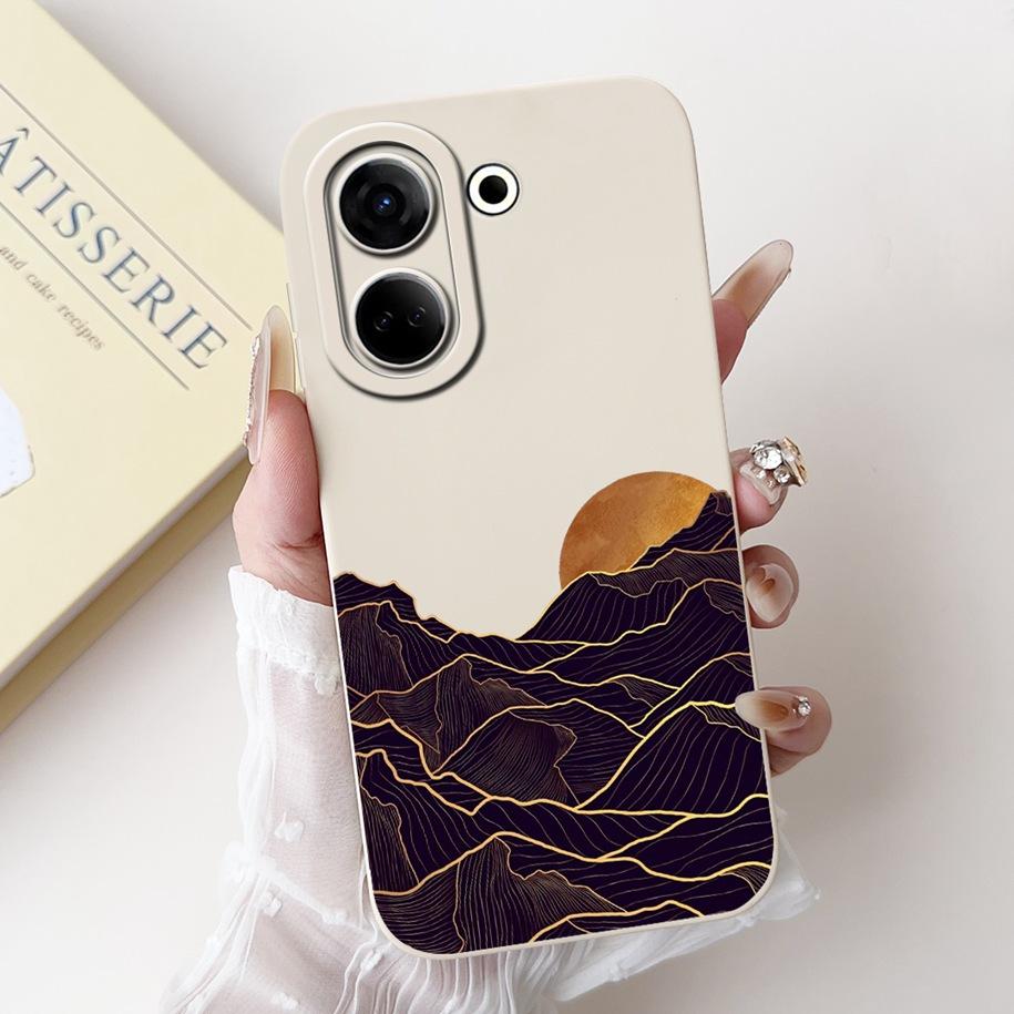For Tecno Camon 20 Pro CK7n Case Camon 20 Pro 5G Cover Popular Flower Matte Phone Case For Tecno Camon 20 Premier Camon20 Bumper