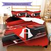 Atlas FC Pattern Bedding Set Quilt Cover Pillowcase Home Decor Gift (1 * duvet cover + 2 * pillowcase, without core)