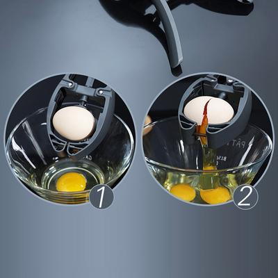 Stainless Steel Egg Opener Egg Scissors Manual Egg Tools Eggshell Cracker Egg Cutter Egg Yolk Egg White Separator Kitchen Tools