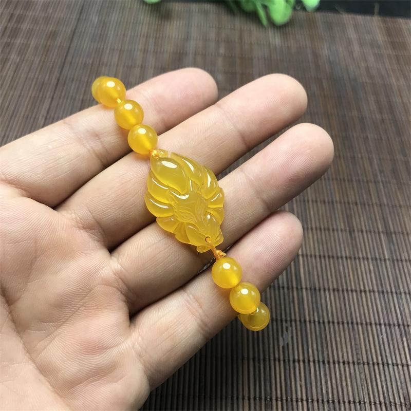 Pendant Fox Nine-tailed Fox Bracelet Fox Green Fox Necklace