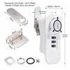 Zinc Alloy Combination Cabinet Lock 3 Digit Password Cabinet Lock  Drawer Lock
