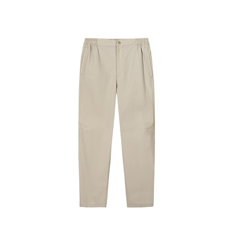 Anta Training Series Solid Color Mid-Rise Breathable Versatile Straight-Leg Sports Pants Men Pants 952537502-1