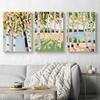 Minimalist abstract Birch Tree Lush Wall Art Rustic Nature Canvas Printing Poster Living Room Bedroom Home Decor Gift