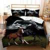 3D Animal Pattern Bedding Set, Bedroom Duvet and Pillowcase 2 Pieces/3 Pieces AU240 * 270 Extra Large Home Decoration