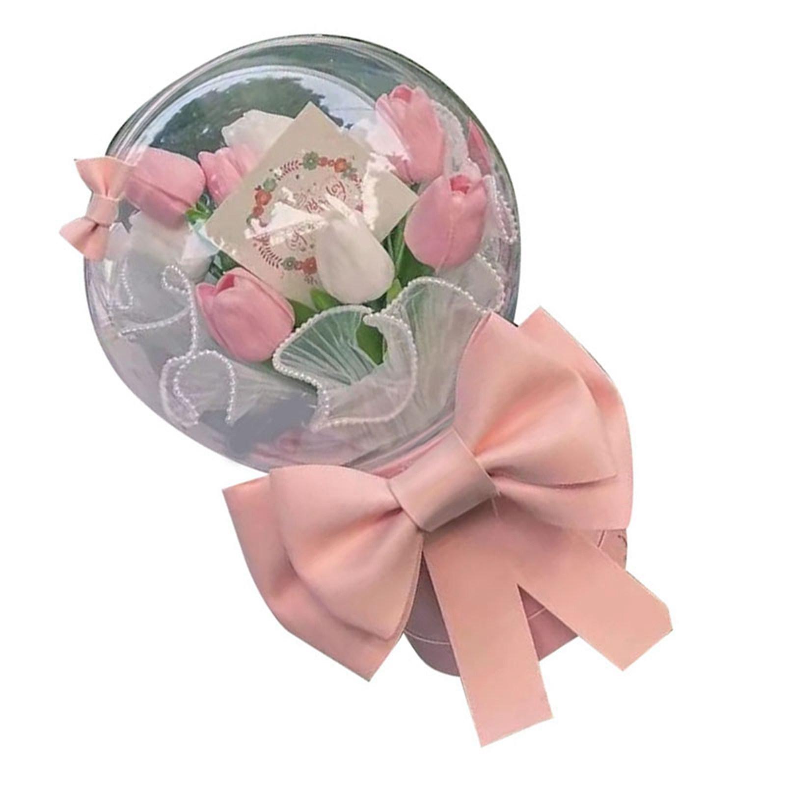 

Букет тюльпанов своими руками для девушки. Изысканные букеты из искусственных цветов ручной работы. Поддельные цветы для One Size разноцветный