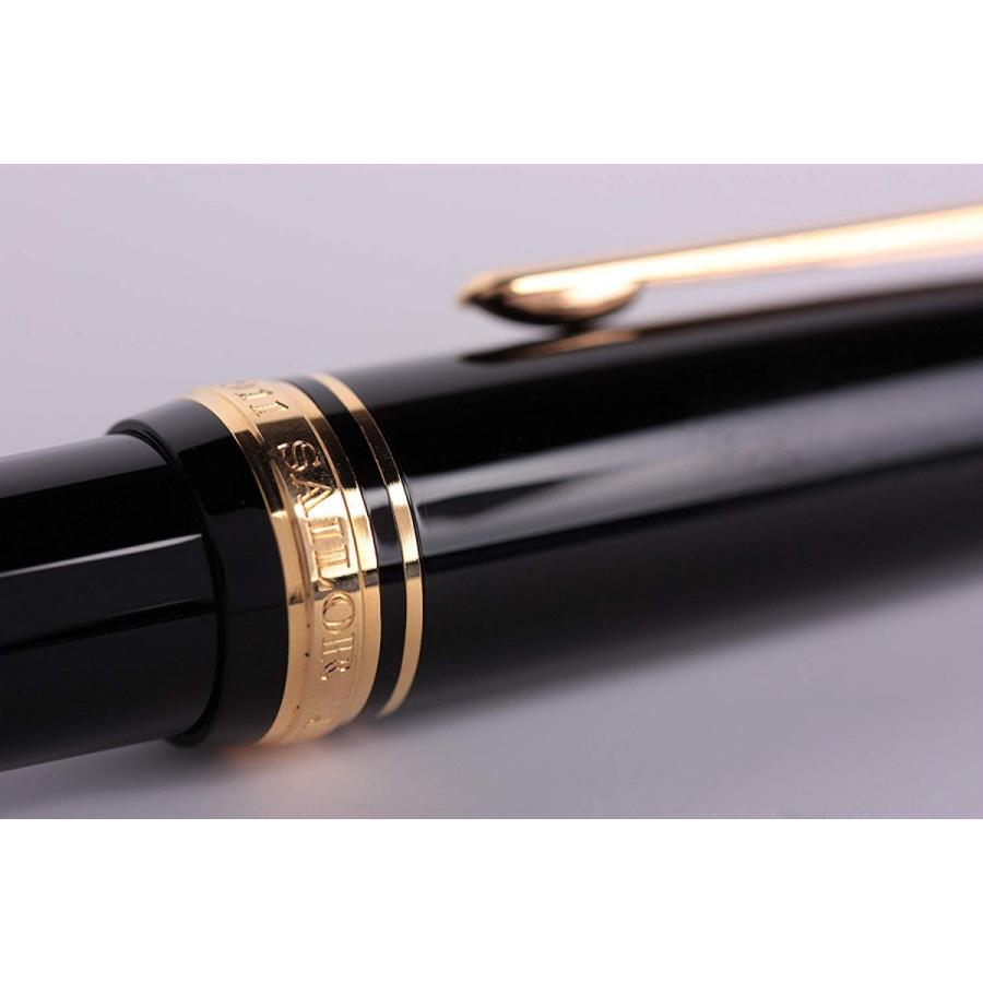 Sailor Professional Gear Realo Fountain Pen Piston Black Fine Nib 11-3926-220
