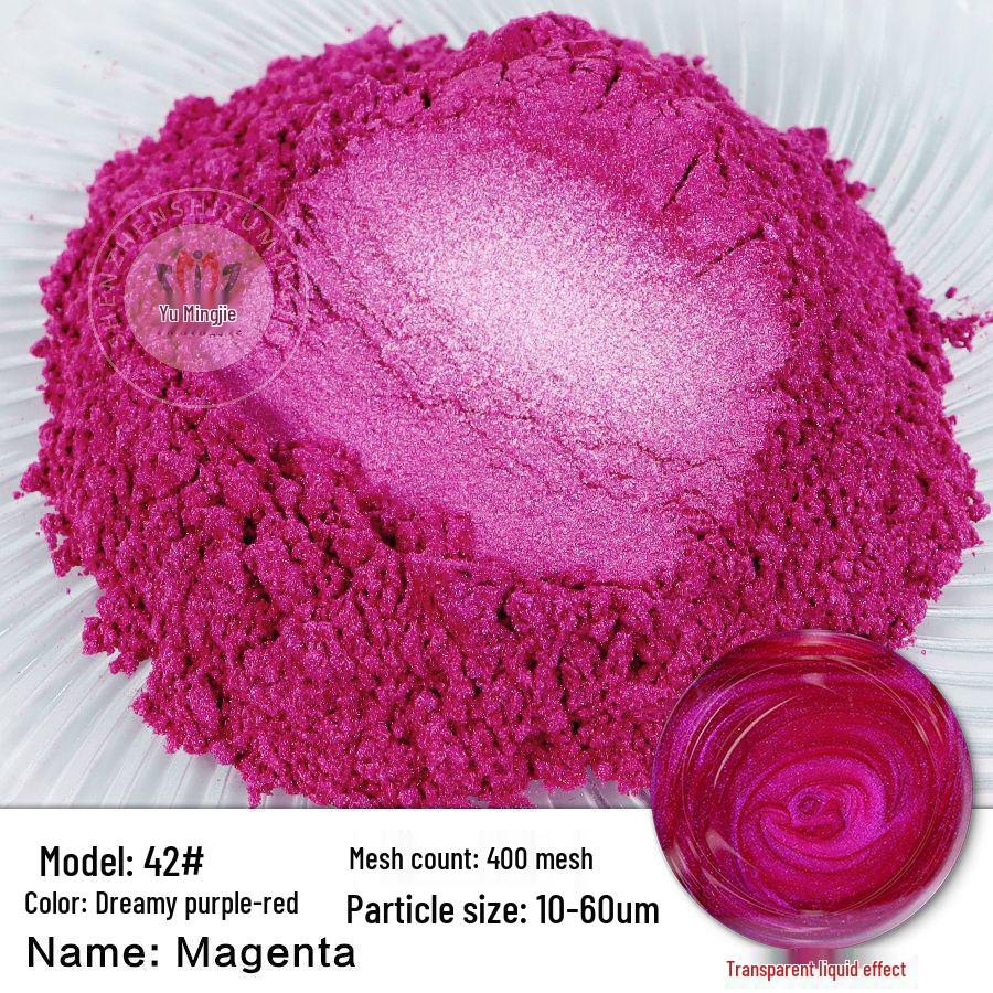 120 Color Chameleon Pearlescent Mica Powder for Epoxy Resin, Paint, and Watercolor