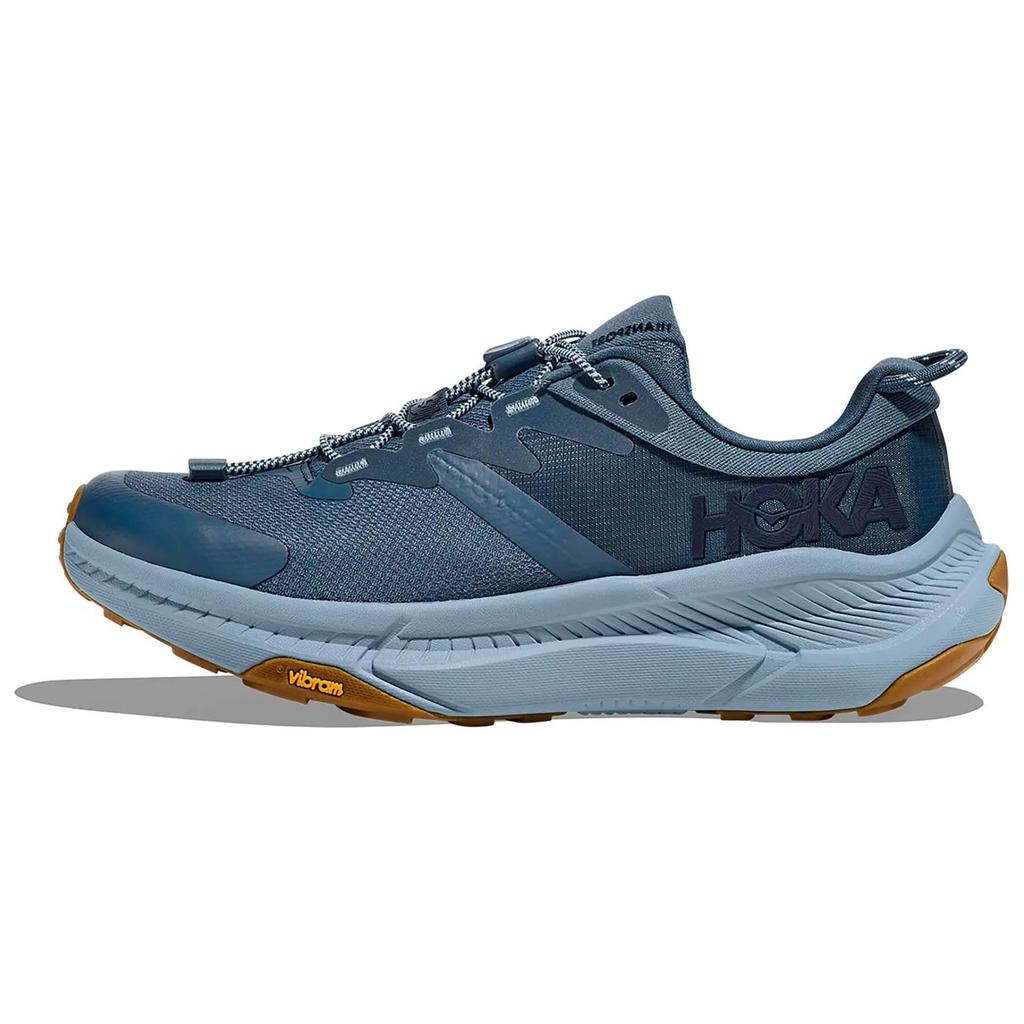 HOKA One One Transport Comfortable Versatile Non-Slip Durable Low-Top Hiking Shoes Women Hiking Shoes Deep-Blue 1123154-RLT