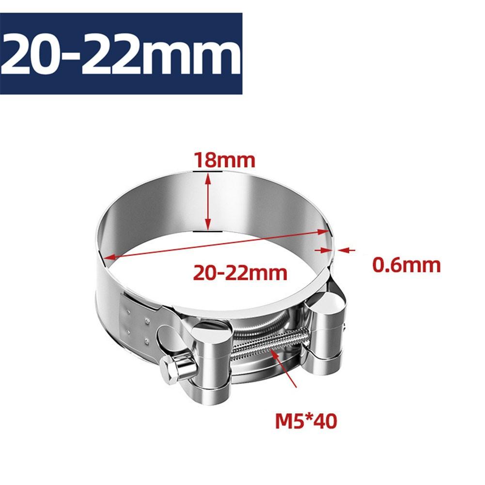 304 Hose Clamp Exhaust Water Pipe Clamp Stainless Steel Hose Clamp