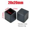 Black PVC Furniture Table Foot Tip Chairs Legs Pad Protector Cover Square/Round Caps Pipe Plug Lid Tube Hole Protection End Cap