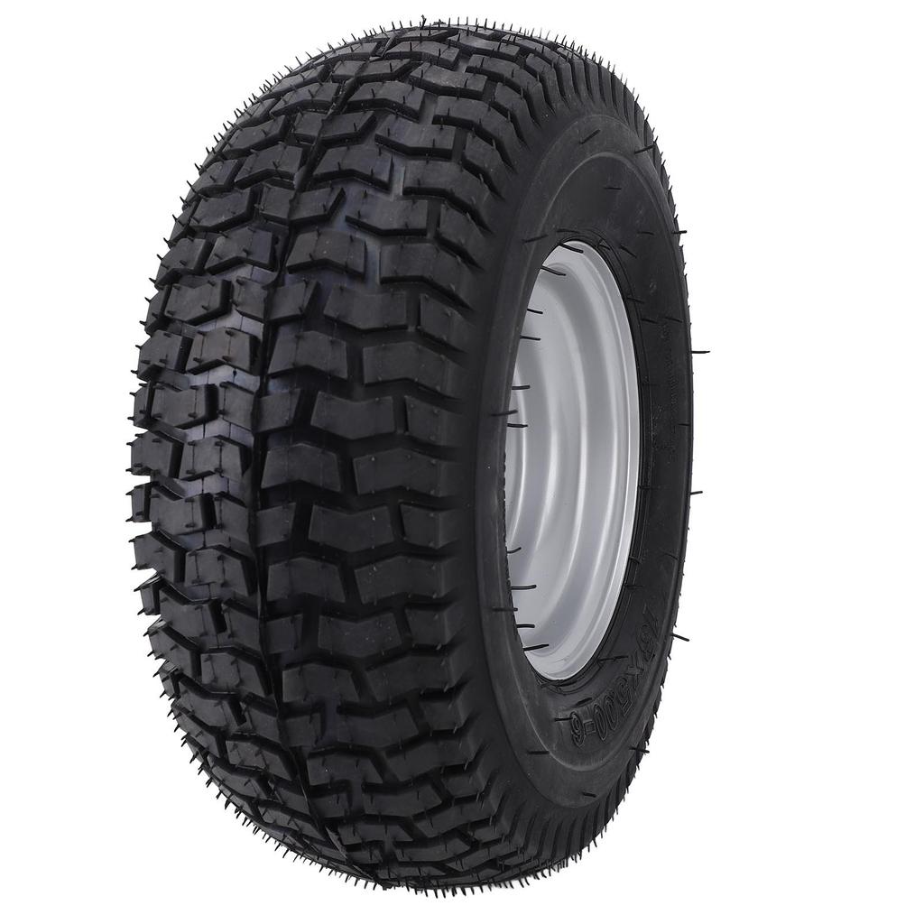 Anvelopă 13x5.00 6 Roată cu Jantă Vacuum Fără Cameră Tracțiune Îmbunătățită Antiderapant Anvelopă All Terrain pentru ATV Quad Go Kart Golf