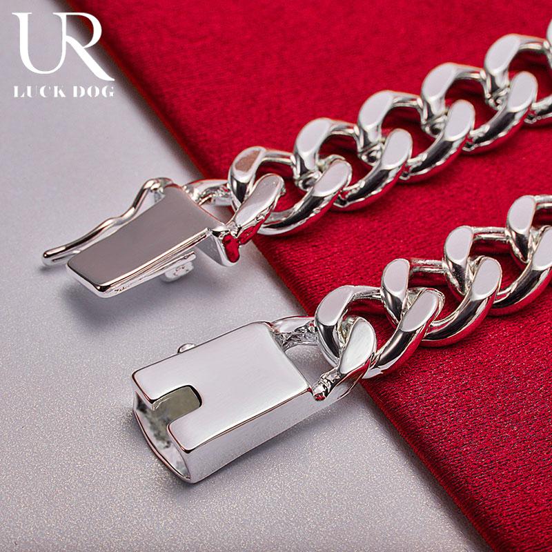 925 Sterling Silver 8-chain Bracelet Fashionable Wedding Jewelry