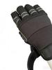 Anti-Slip UV Protection Microfiber Tactical Fingerless Gloves with Adjustable Wrist Strap for Gym
