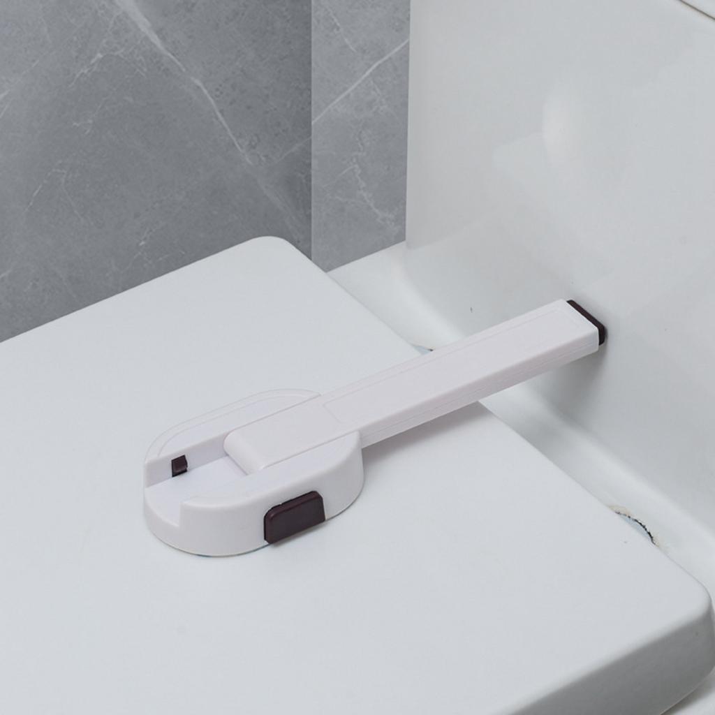 Toilet Lock Baby Child Proof Toilet Seat Safe Lock Bathroom Easy Installation Toilet Lid Locker