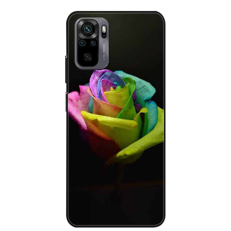 For Xiaomi Redmi Note 10s Case Shockproof Silicone Cartoon Soft Cover for Redmi Note 10 Pro Phone Cases Note10 4G 10T 5G 10 S