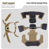 Wendy Adjustable Tactical Helmet Foam Set with Knob