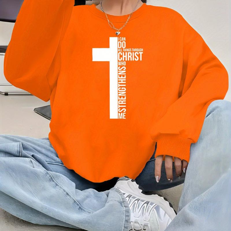 Women's Inspirational Cross Crew Sweatshirt