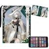 Arknight Card Binder Leather Zipper Anime Card Album - Fluorescent Dream Collection Card Holder 9 Pocket