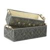Multipurpose Sturdy Cotton Weave Storage Box Accessory for Tissues and Remote Controls Stylish Home Decoration