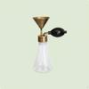 Trichter Parfümflasche Retro Stil Kaffeebohnen Aroma Glasbehälter Robustes Glas Duft für Café, Geschäft
