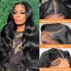 13 * 4 Front Lace Wig Women's Big Wave Wig Long Curly Hair Fluffy Natural Full Headgear