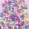 50 Stück 14mm Bunte Facettierte Fünfzackige Sterne Acryl Lose Abstandshalter Perlen für Schmuckherstellung DIY Zubehör
