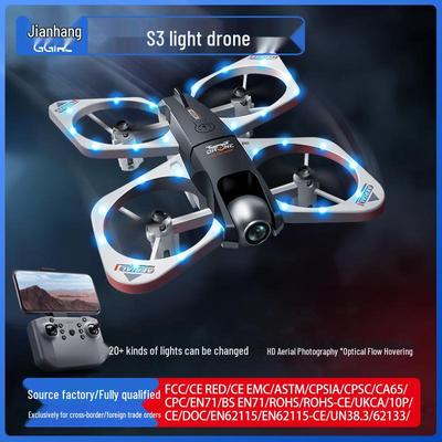 8K HD Mini Quadcopter with Colorful Lights and Remote Controller