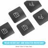 Window Switch Button Trim Cover Sticker Compatible for Mercedes Benz A B C E G GLA CLA GLK GL ML GLE Class, Interior Door Armrest Window Switch