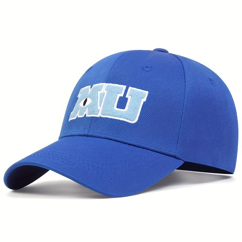 

Monsters University Sulley Mike Wazowski Emblem MU One-Eyed Baseball Cap Adjustable