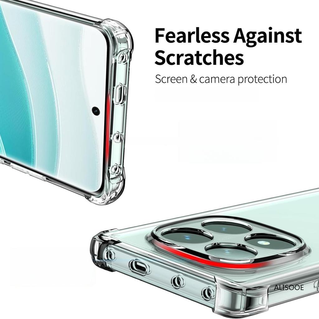 Clear Funda for Xiaomi Redmi Note 14 Pro 15 Pro Plus 5G Case Ultra Thin HD Transparent Soft Cover Protection Capa