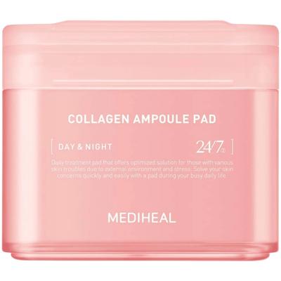 COLLAGEN AMPOULE PAD 100 Pcs Moisturizing Toning Pads