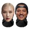 NUOVA APT Rose Mars Maschera Facciale Senza Cuciture Stampata in 3D Viso di Celebrità Maschera per Tutto il Viso Copricapo Divertente Sciarpa da Equitazione Copricapo Cosplay