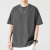 Pure Cotton Retro Loose-Fit Basic T-Shirt, Short-Sleeved Casual Style