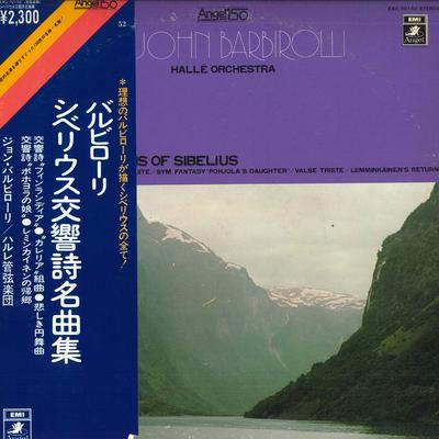 Płyta LP SIR JOHN BARBIROLLI - Sibelius: Arcydzieła Symfoniczne EAC70152 EMI ANGEL Japonia Obi Klasyka Używane