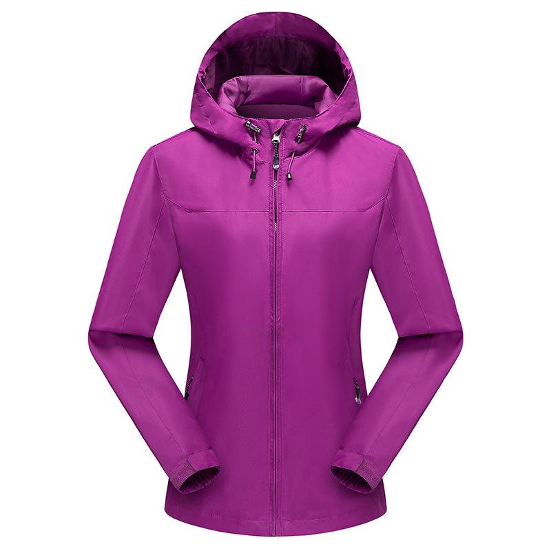 Men's Windproof Waterproof Spring/Autumn Jacket, Customizable Logo, Team Uniform