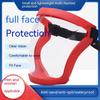 Anti Fog Protect Dust and Splash Mask Full-Face Transparent Protection Mask with Adjustable Buckle Reusable and Heat Resistance