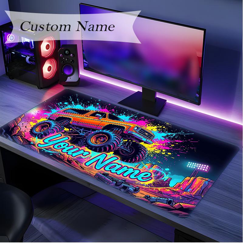 Camion monstru (28) Mousepad Personalizat Anti-Alunecare pentru Birou Gaming Birou Cadou Personalizat pentru Bărbați Femei