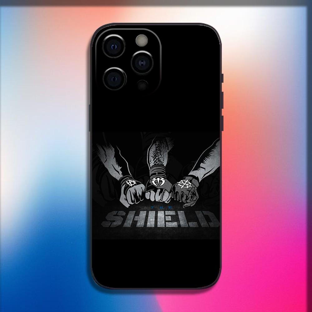 R-Roman R-Reigns Wrestler Phone Case For iPhone 16,15,14,13,12,11,Pro,X,XS,Max,XR,Plus,Mini Soft Black Cover