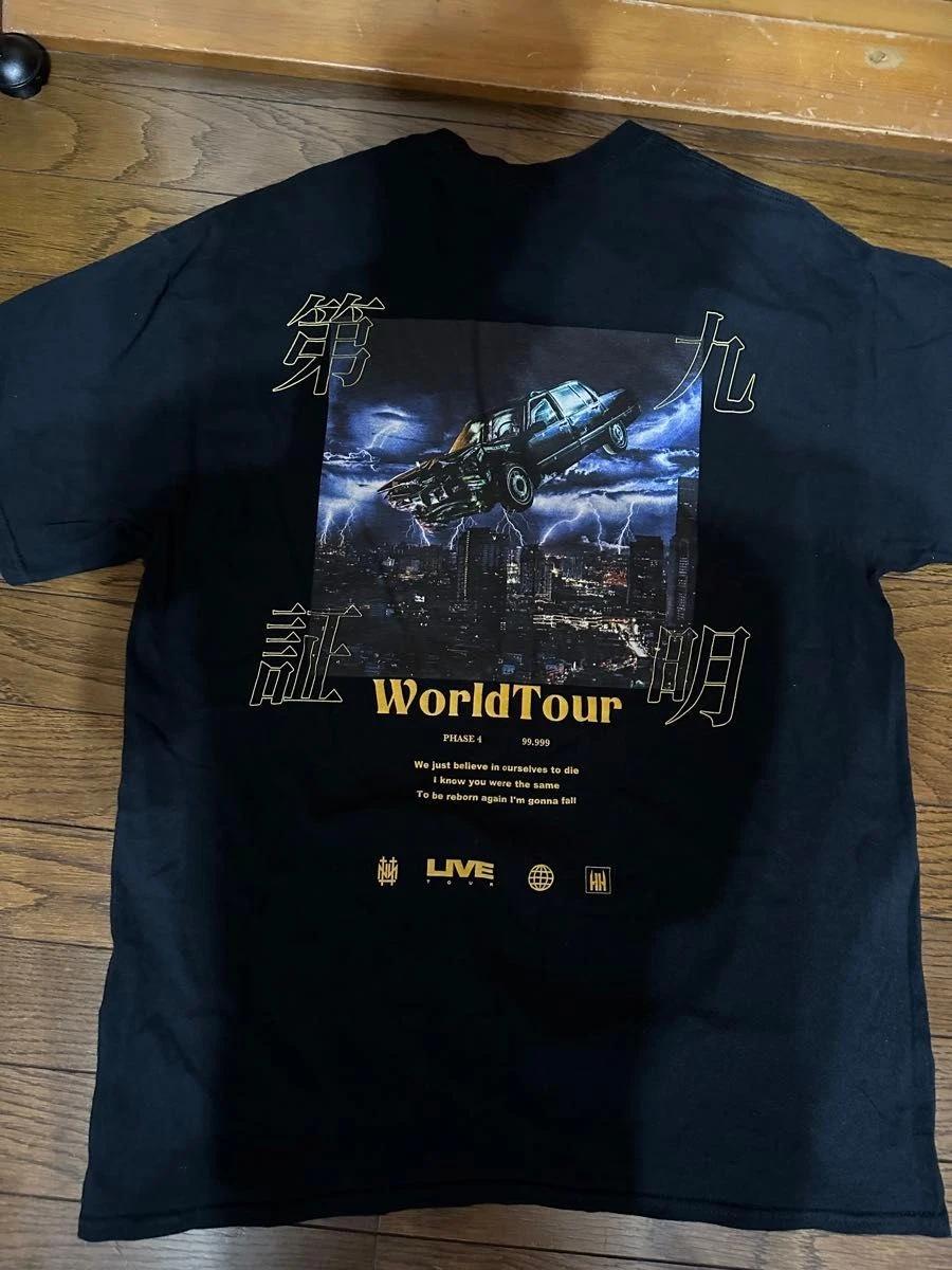 

Официальная футболка Ninth World Tour 2019 группы the GazettE, размер L, Visual Kei, японская группа L